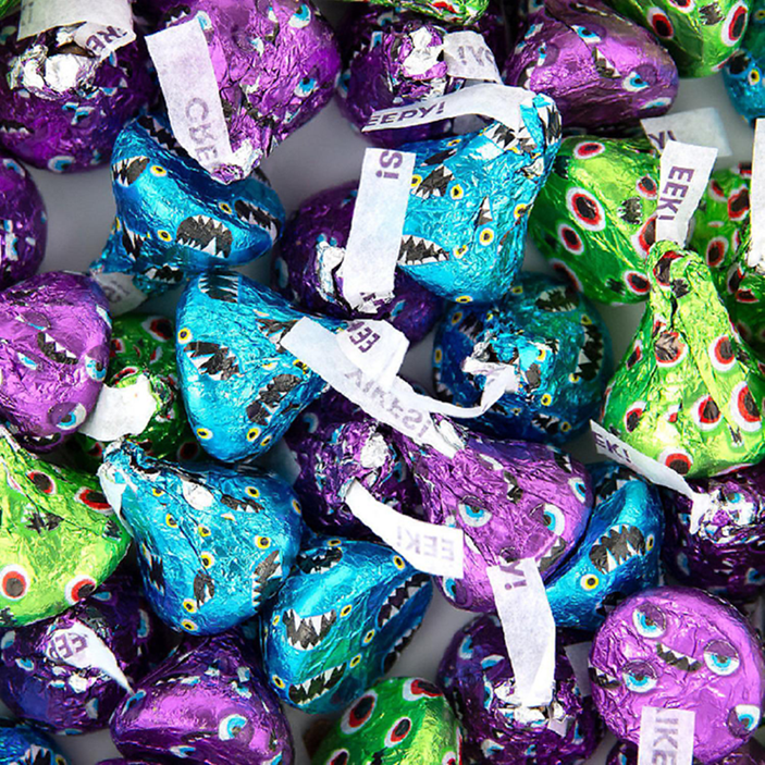 Halloween Hershey Kisses-Half Nuts-Half Nuts