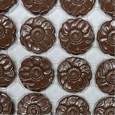 Milk Chocolate Blossoms-Half Nuts-Half Nuts