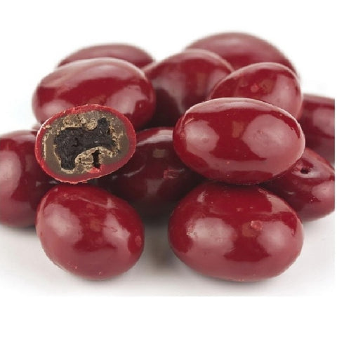 Sconza Red Chocolate Cherries-Half Nuts-Half Nuts