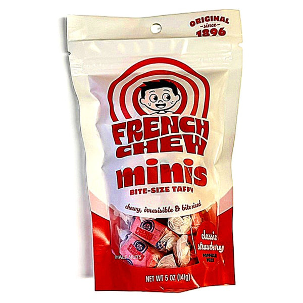 French Chew Minis - Strawberry-Half Nuts-Half Nuts