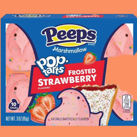 Peeps Chicks - Strawberry Poptart-Half Nuts-Half Nuts