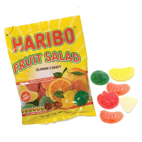 Haribo Fruit Salad-Half Nuts-Half Nuts