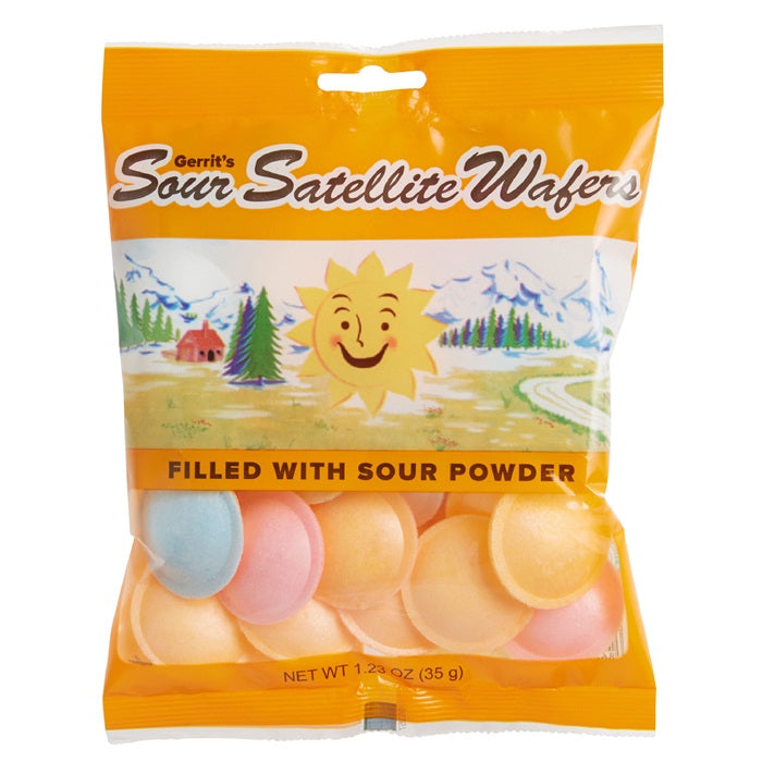 Satellite Wafers - Sour-Half Nuts-Half Nuts