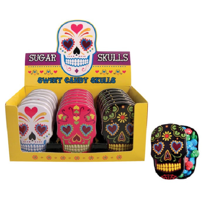 Sweet Skulls Tin-Half Nuts-Half Nuts