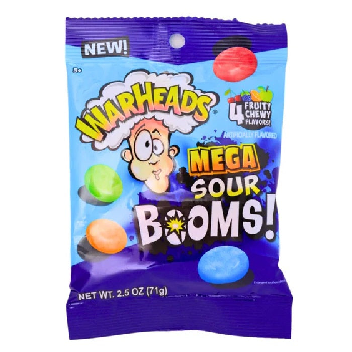 Warheads - Mega Sour Booms!-Half Nuts-Half Nuts