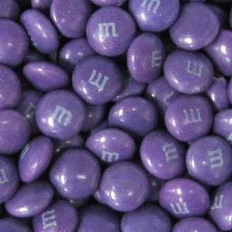 M&Ms - Light Purple - Half Nuts