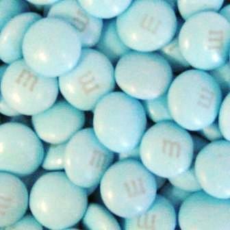 Light Blue M&M's ® - 2 lb. - Candy Favorites