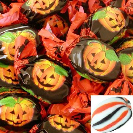 Orange Pumpkin Bon Bons-Manufacturer-Half Nuts