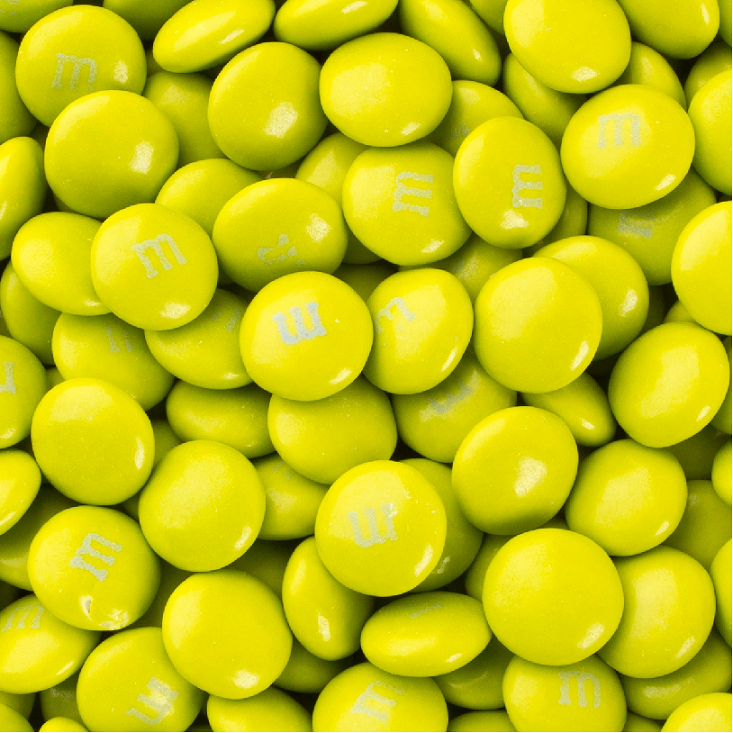 M&Ms - Yellow – Half Nuts