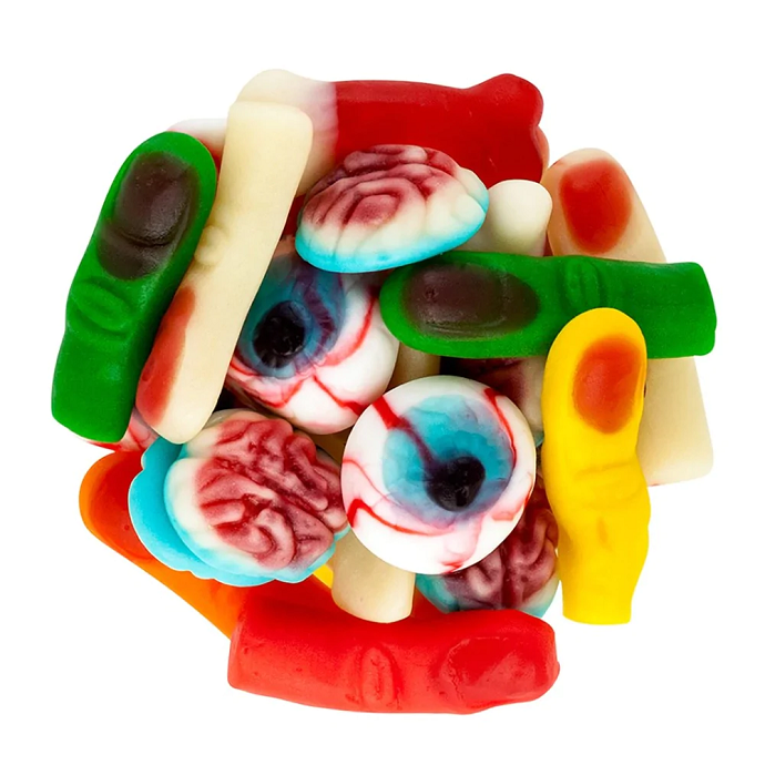 Gummi Body Parts-Half Nuts-Half Nuts