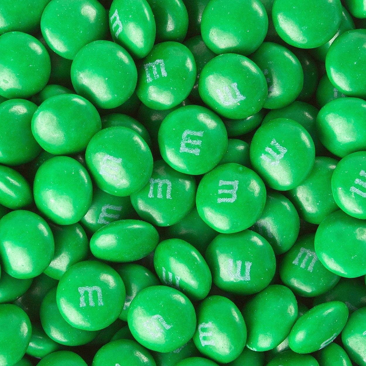 M&M's - Electric Green – Half Nuts